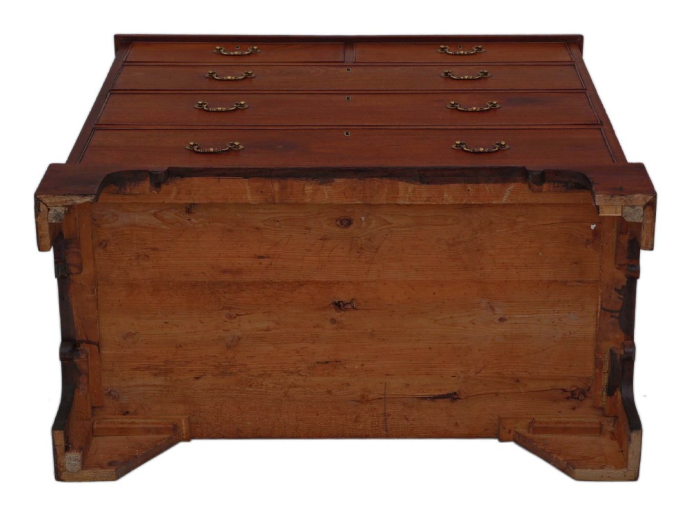 Georgian mahogany chest of drawers  C1800  View VI