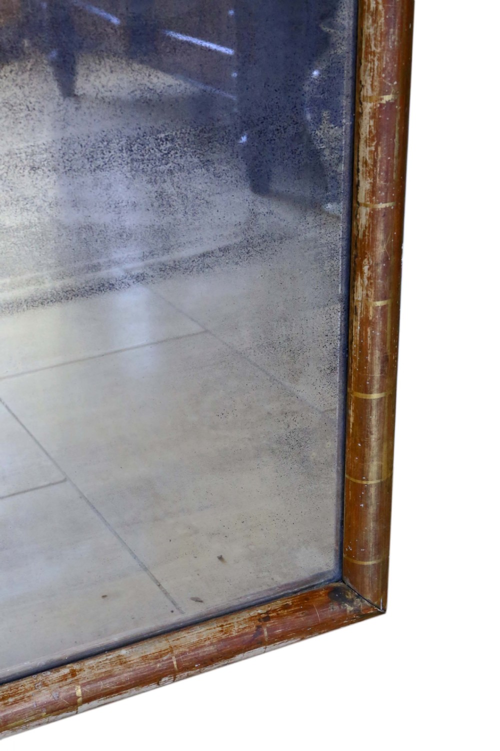 Victorian gilt wall mirror 6'6