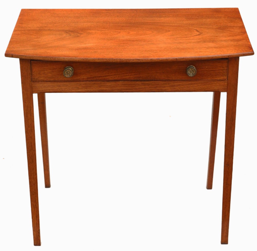Georgian mahogany writing side table 