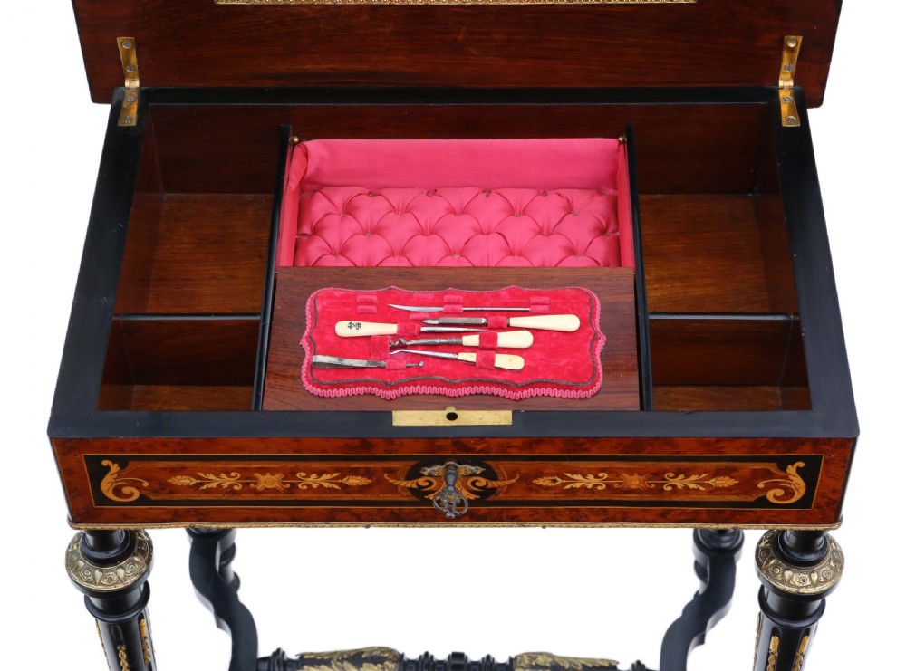19th Century marquetry dressing table View X