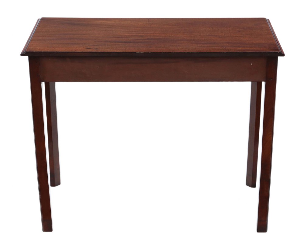 Georgian mahogany writing table C1820  View VIII