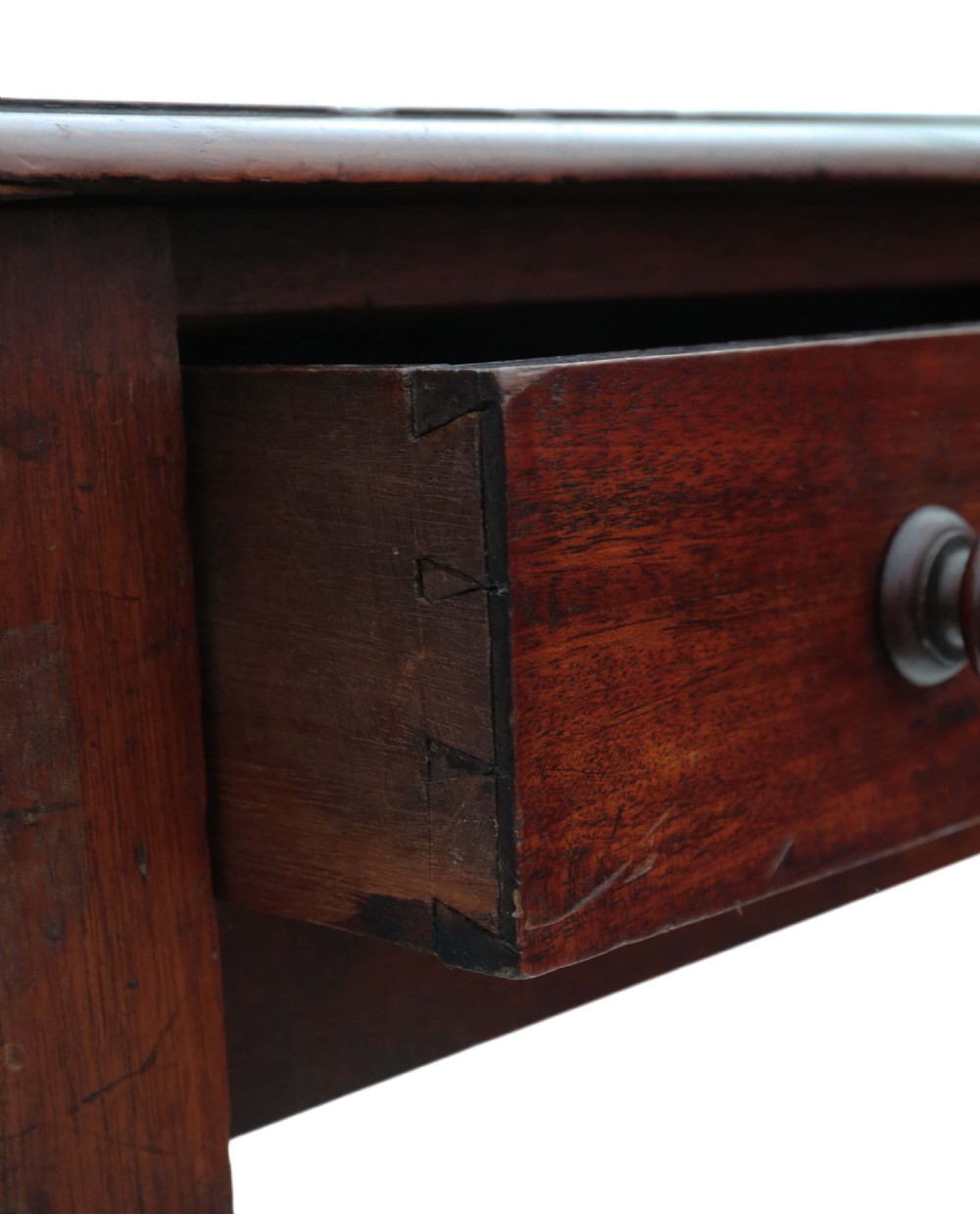 Victorian C1860 mahogany desk View VI