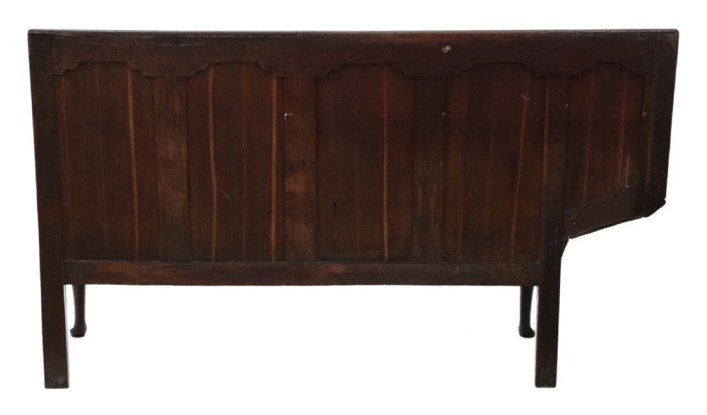 Georgian oak settle bench daybed View VII