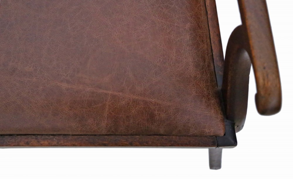 Regency mahogany elbow desk chair  View VI
