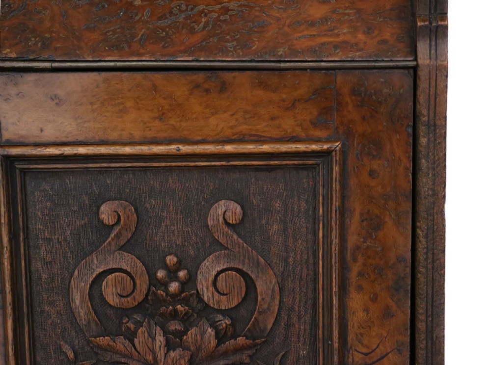 Pollard oak perdonium coal scuttle box View VI