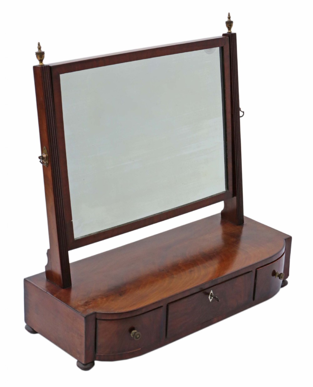Georgian swing dressing table mirror mahogany 