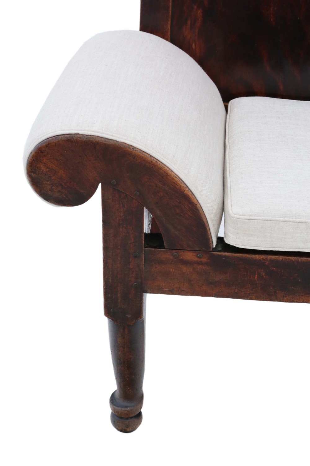 Georgian mahogany sofa daybed  View II