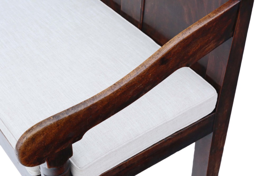 Georgian mahogany sofa daybed  View VII