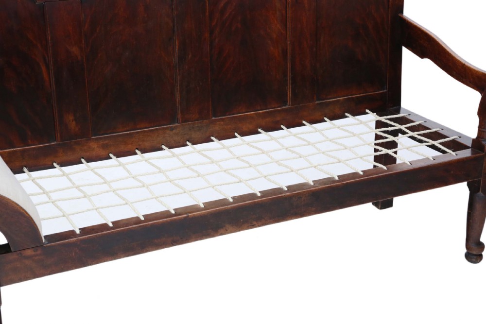 Georgian mahogany sofa daybed  View VIII