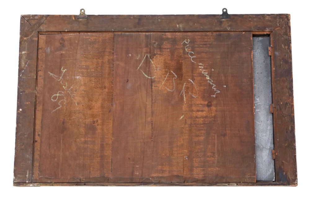 Mid 19th Century gilt overmantle wall mirror  View V