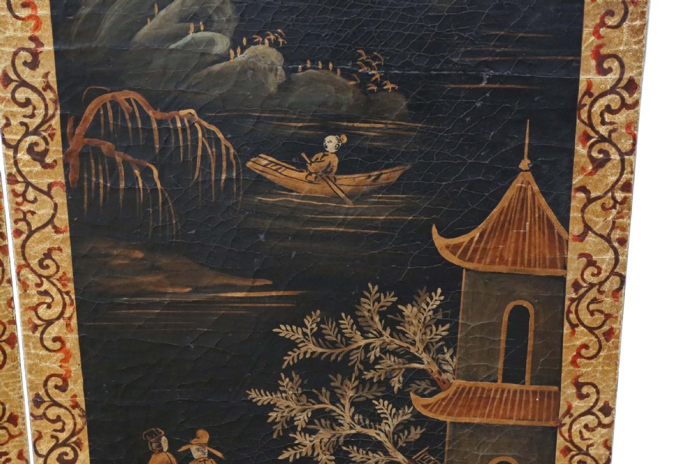 Chinoiserie C1915 dressing screen room divider  View VII