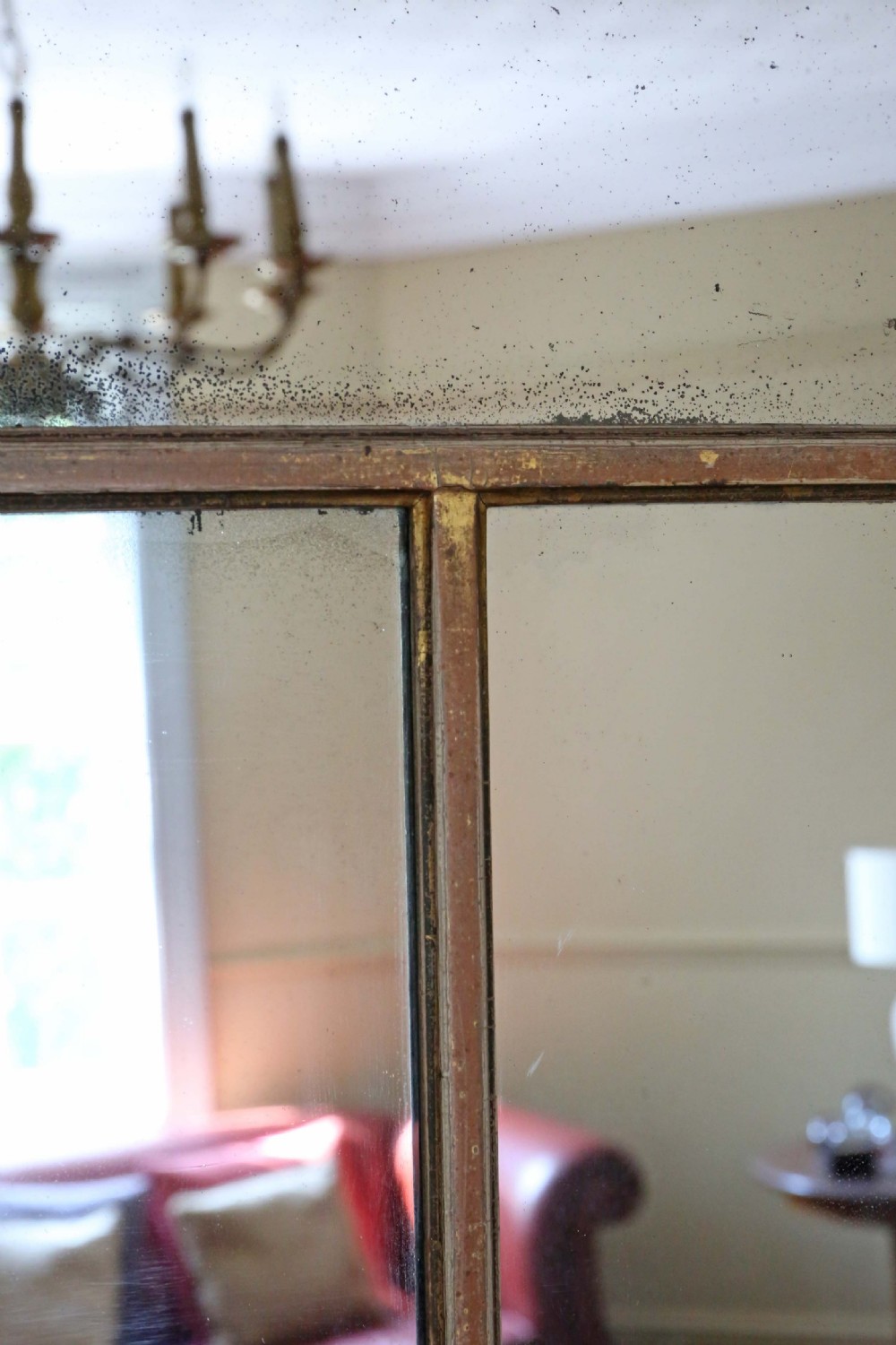 Regency overmantle wall mirror C1825  View VI