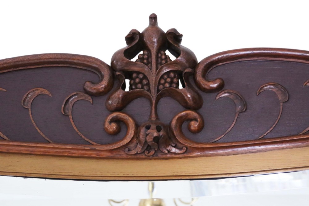 Art Nouveau full height wall mirror View III