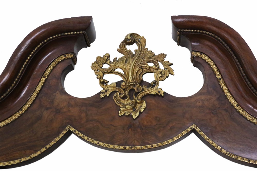 Burr walnut full height wall mirror View II