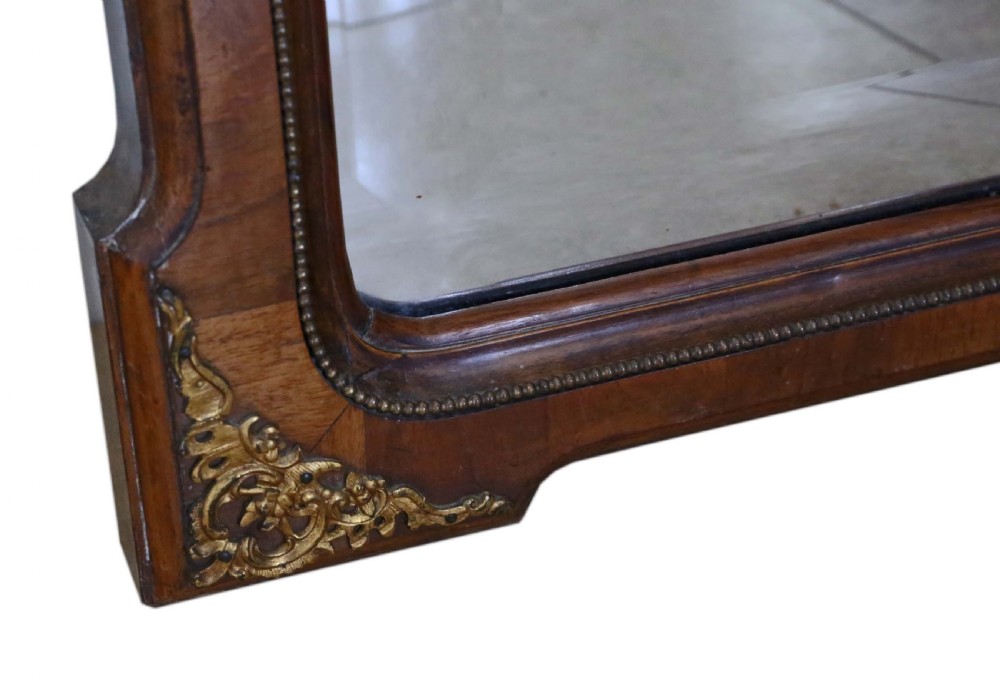 Burr walnut full height wall mirror View VIII
