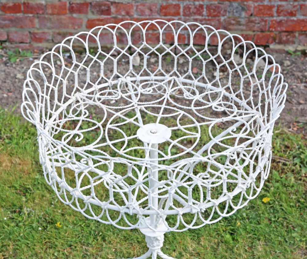 Victorian classical orangery rotating wirework planter View VI