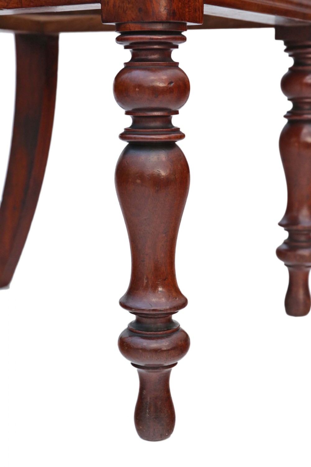 Set of 6 William IV mahogany rosewood dining chairs View VIII