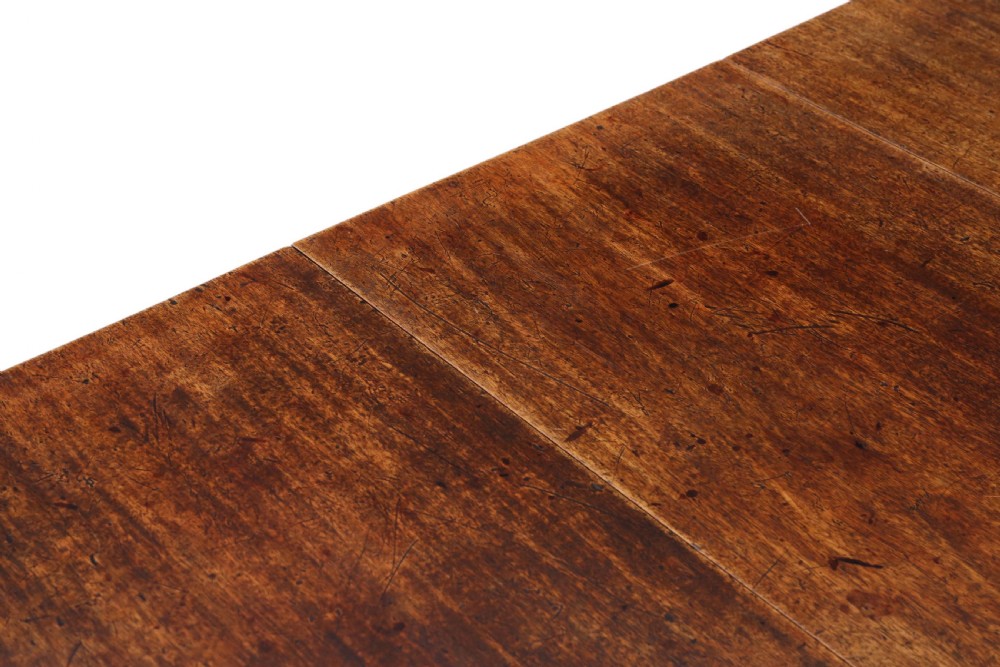 Georgian C1800 mahogany dining table View V
