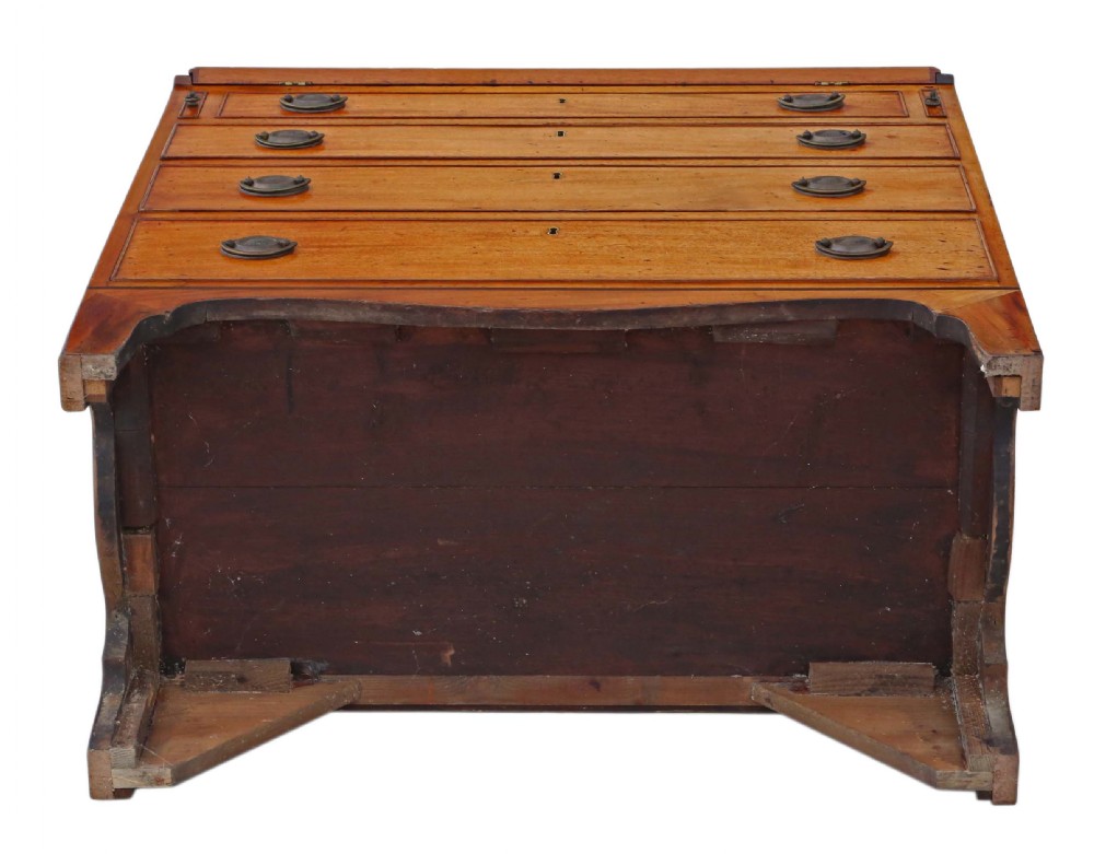 Georgian C1800 mahogany bureau View VII
