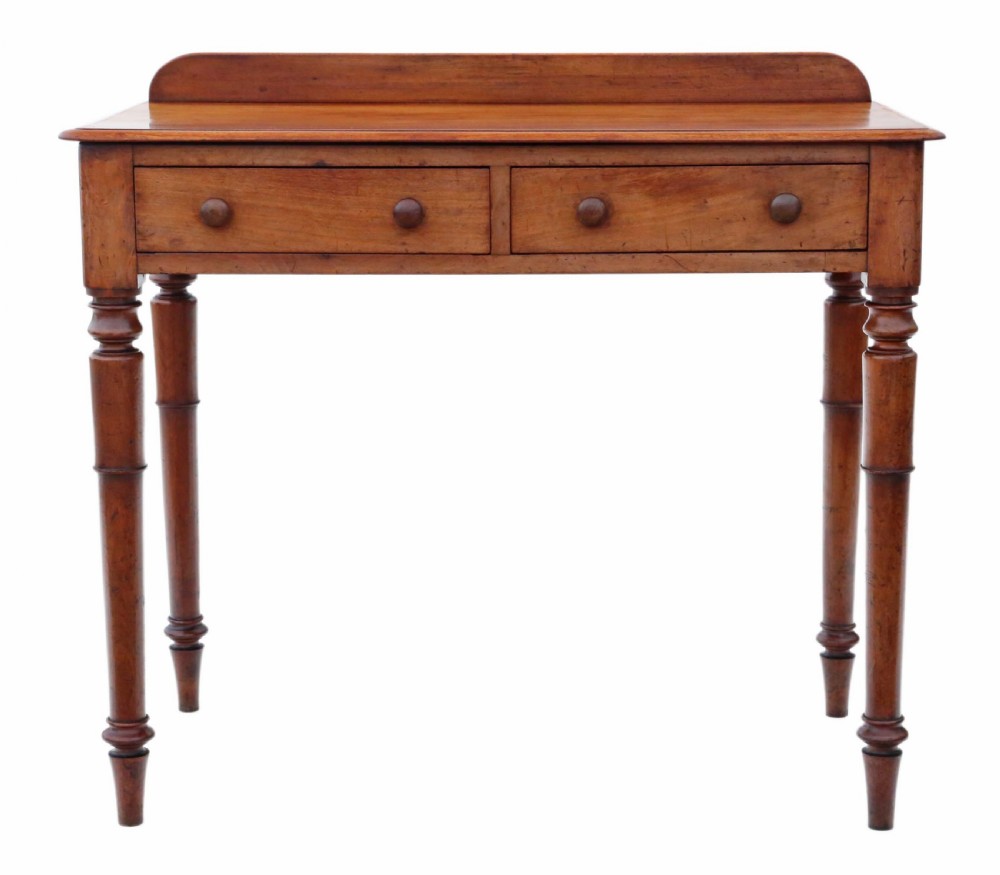 Victorian C1870 mahogany writing table View III