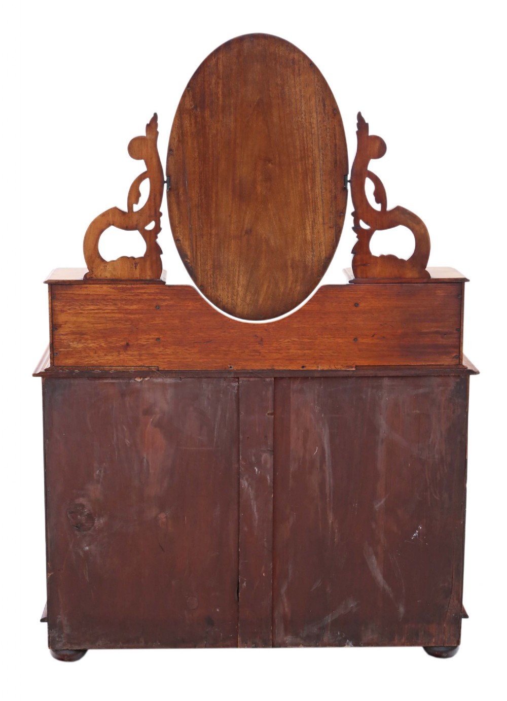 Victorian 19th Century quality mahogany dressing chest View XI