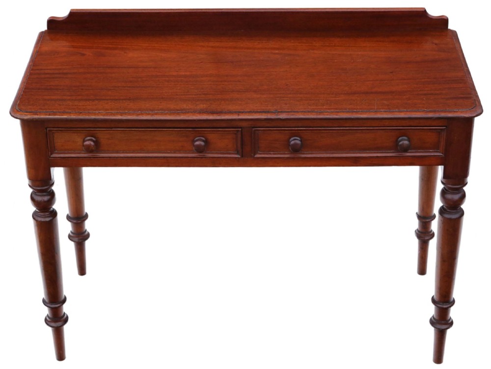 Victorian mahogany writing table 19th Century