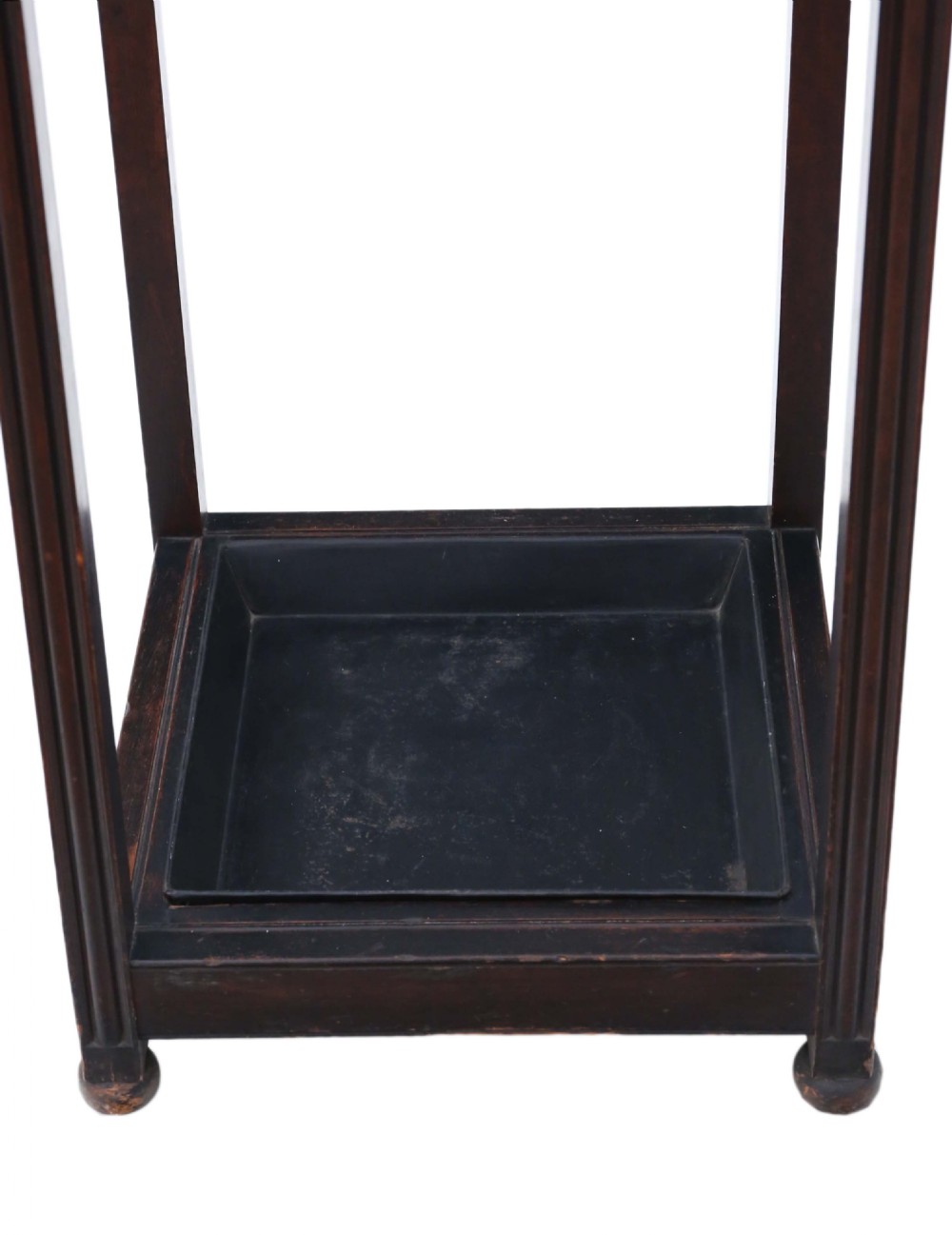 Mahogany Victorian coat hat stick umbrella stand View III