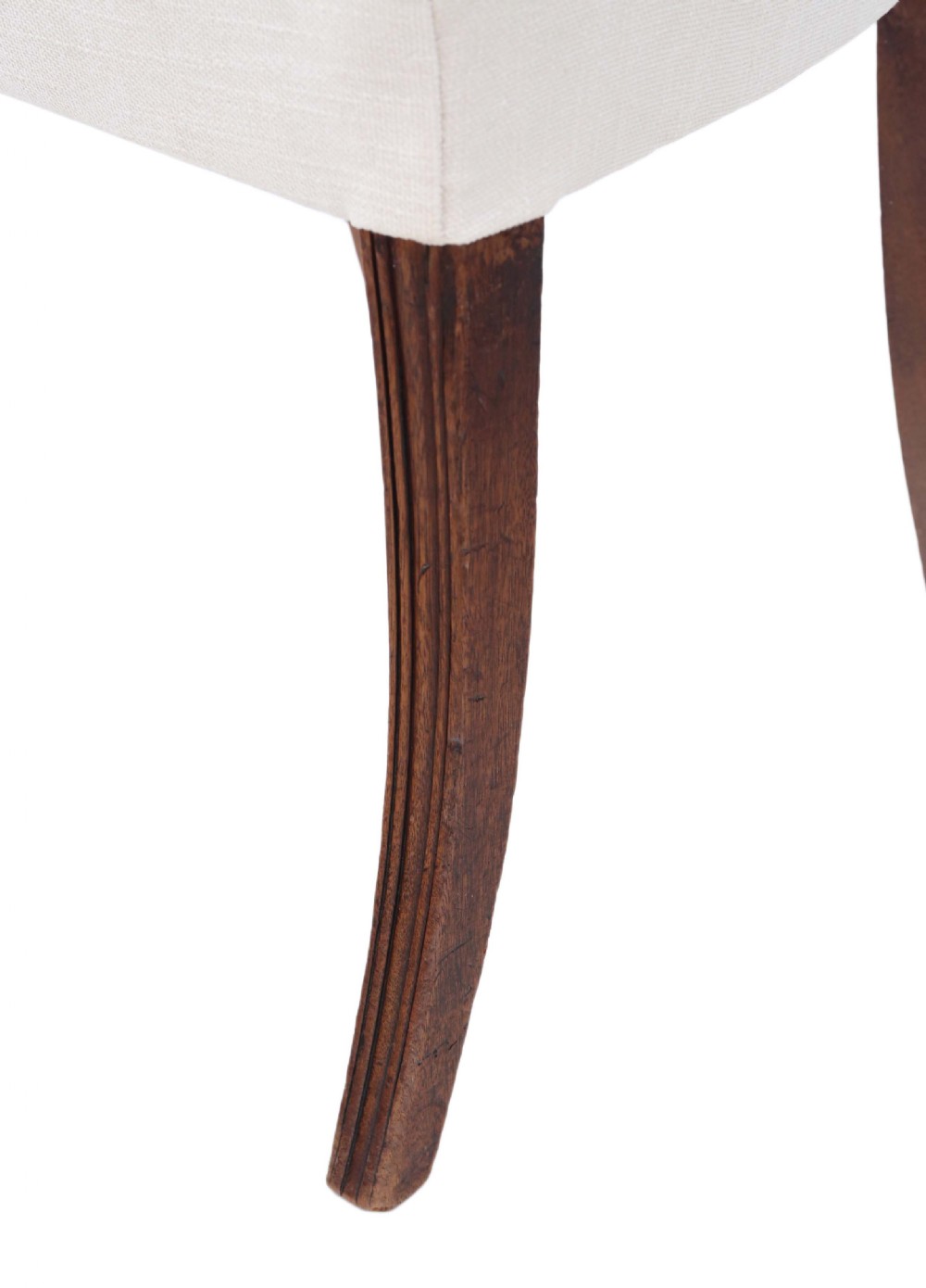 Set of 4 Regency mahogany C1825 dining chairs View VIII