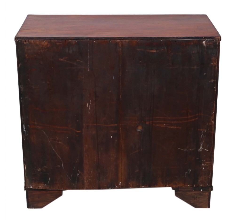 Georgian mahogany bachelor's chest of drawers View VII