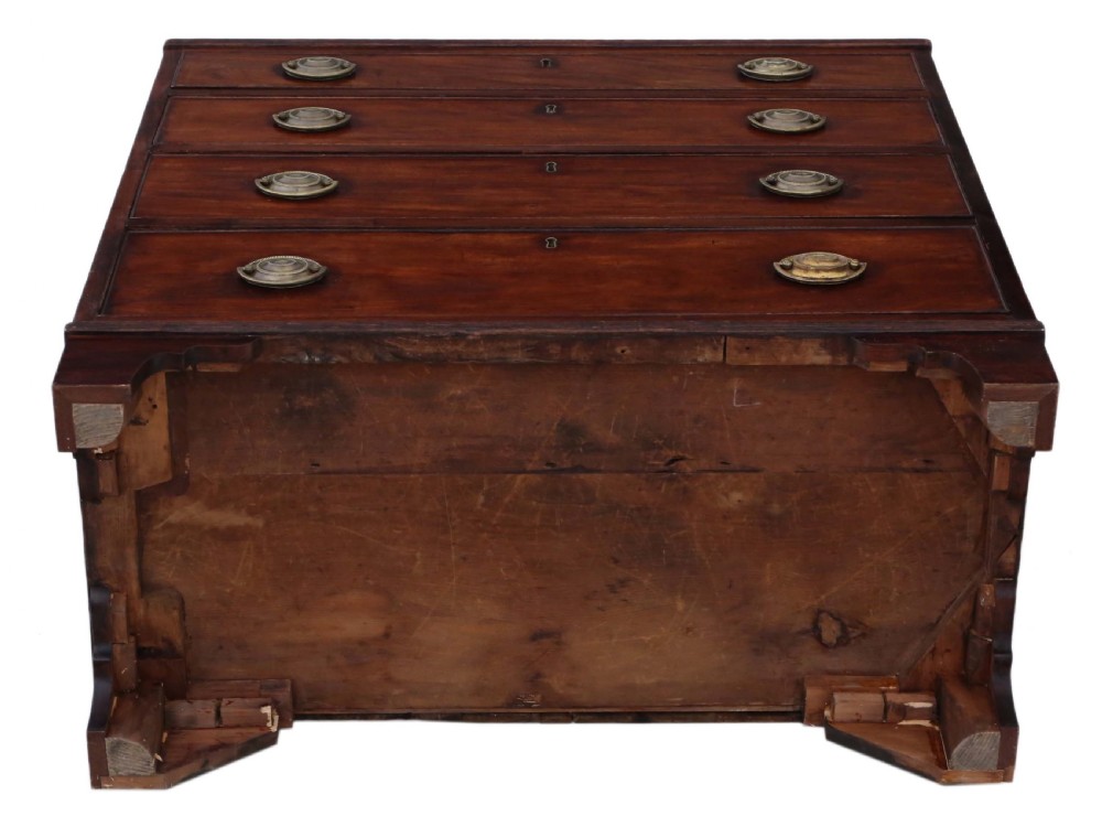 Georgian mahogany bachelor's chest of drawers View VIII