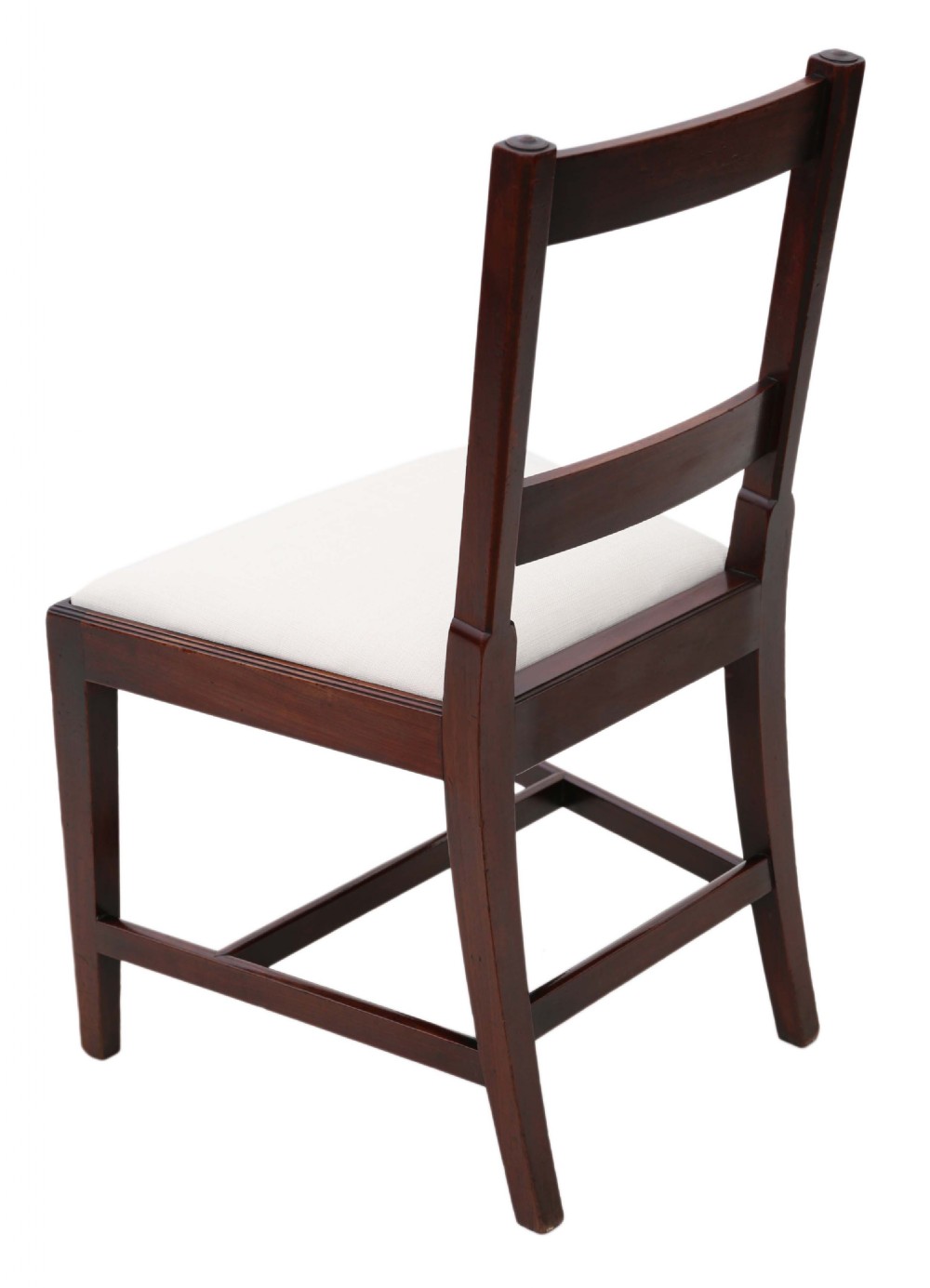 Set of 6 Georgian mahogany dining chairs View VII