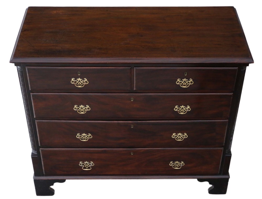 Georgian mahogany chest of drawers View VII