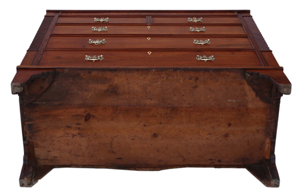 Georgian large mahogany chest of drawers View VIII