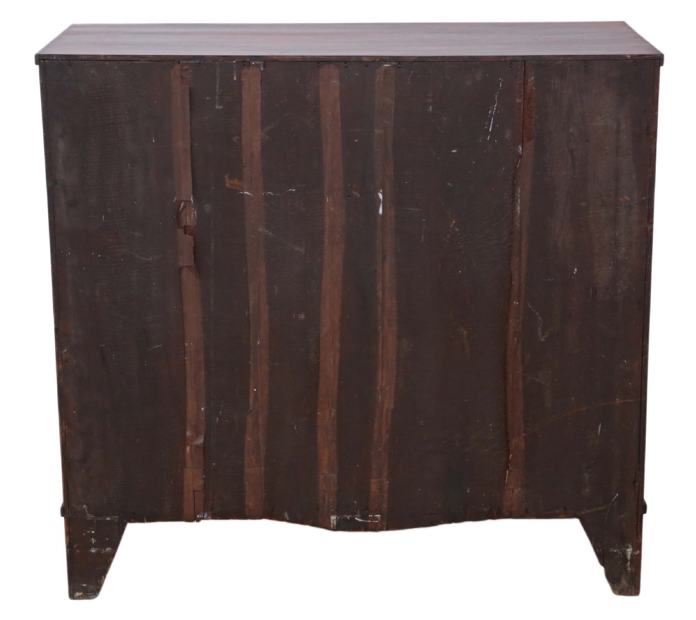 Georgian large mahogany chest of drawers View X