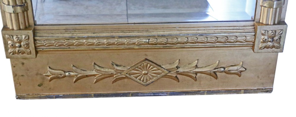 Gilt full height wall floor mirror View II