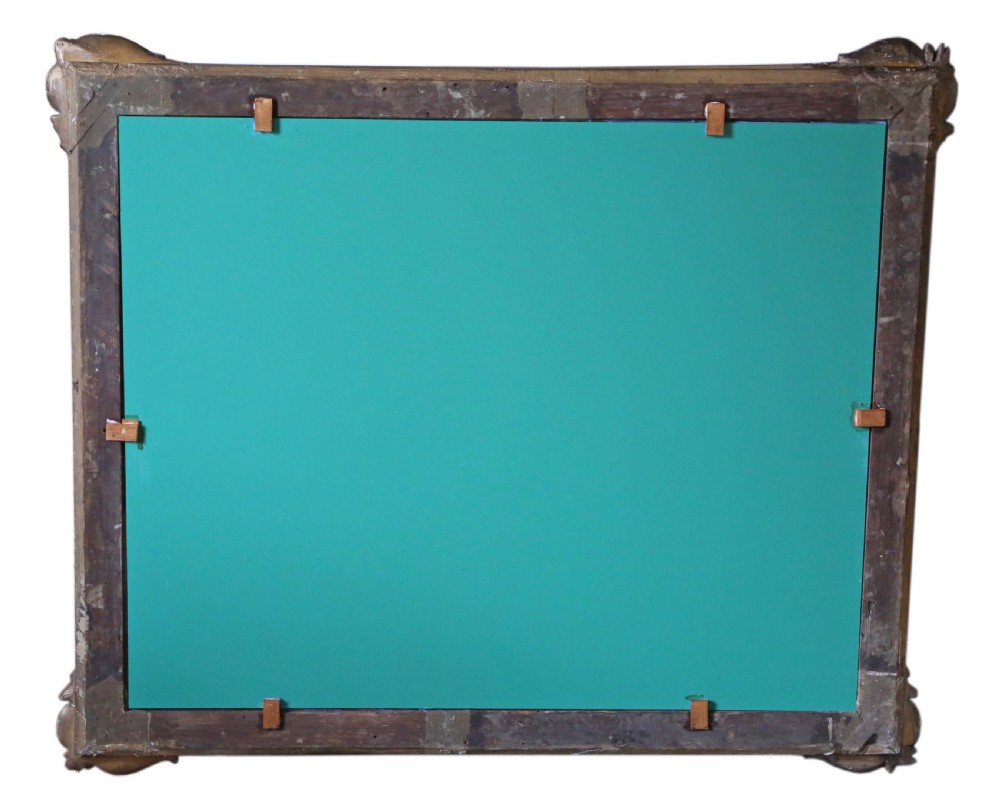Gilt wall or overmantle mirror 19th Century  View VI