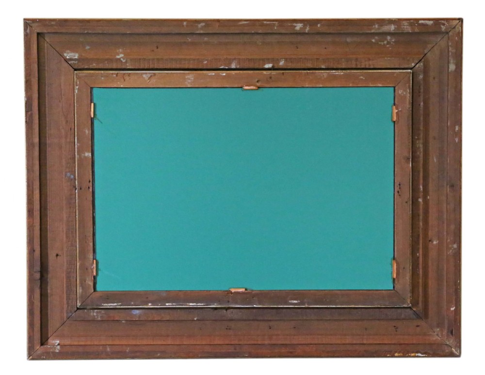 19th Century gilt overmantle / wall mirror View VI