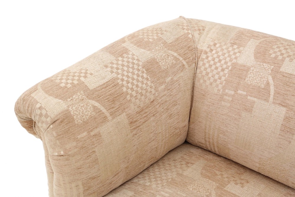 Small Victorian Chesterfield drop-arm sofa  View II