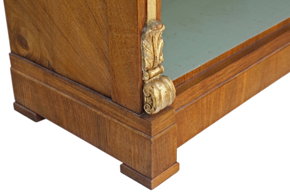 Pair of large Victorian and later walnut adjustable bookcase View VIII