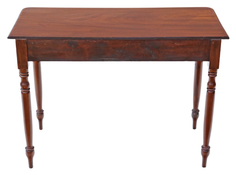 Victorian mahogany writing table desk dressing View VII