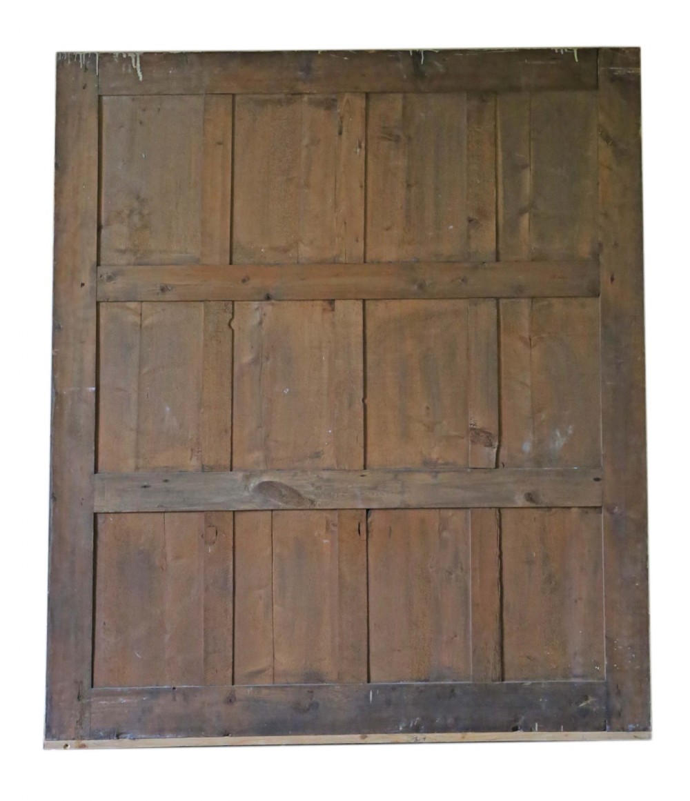 19th Century painted overmantle wall mirror  View IX