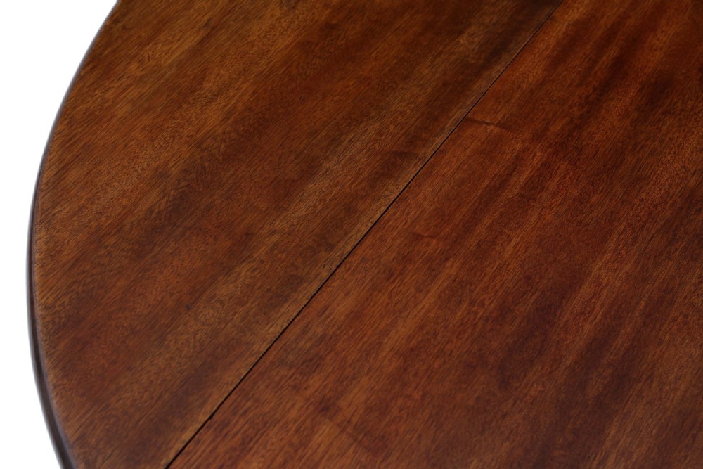 Mahogany gateleg wake dining table C1920 View V