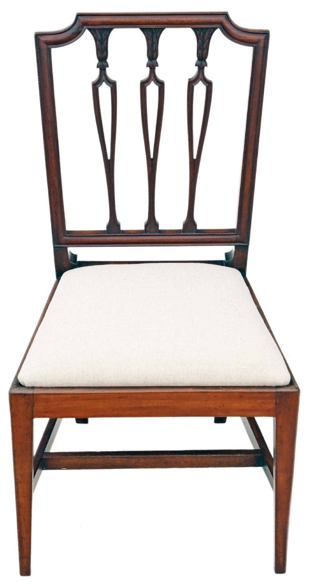 19th Century mahogany dining bedroom, hall chair