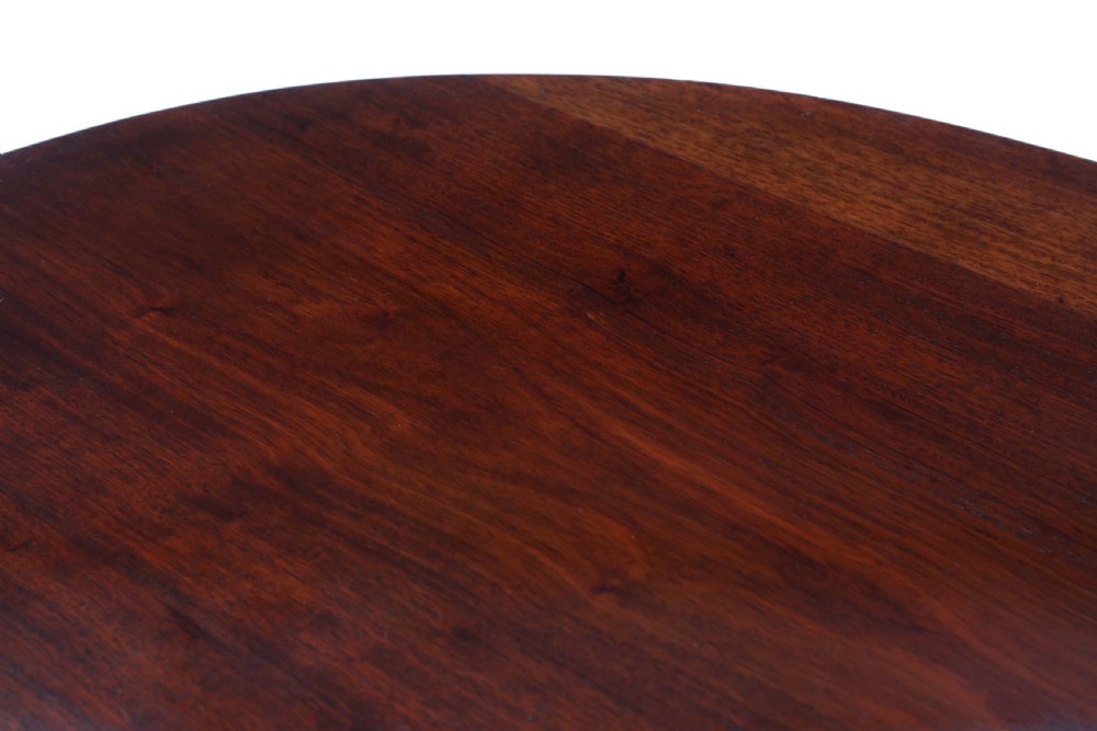 ANTIQUE VERY LARGE FINE QUALITY ~10' CUBAN MAHOGANY EXTENDING DINING TABLE View II