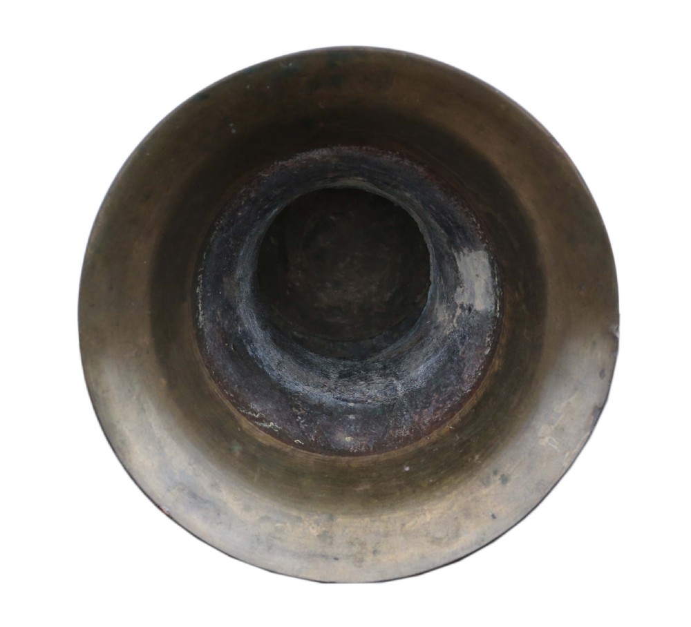 Late 19th Century quality Chinese bronze champleve vase View V