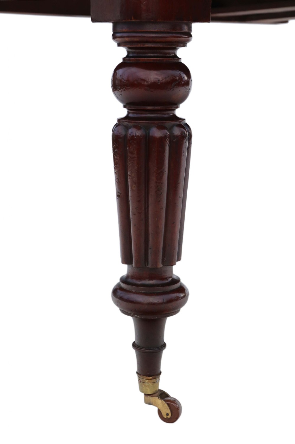 Victorian mahogany windout extending dining table View III
