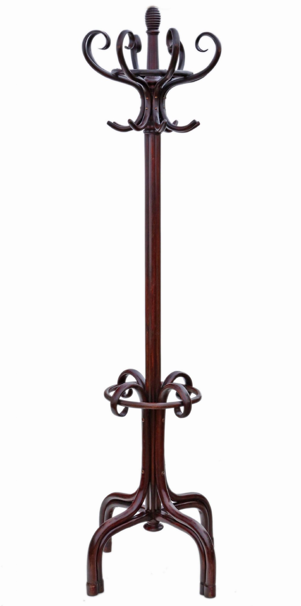 Victorian bentwood hall, coat, hat, stick, umbrella, stand