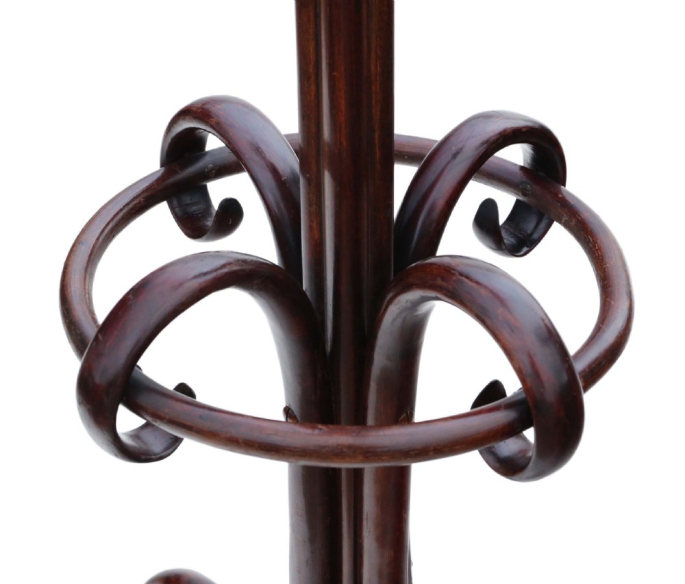 Victorian bentwood hall, coat, hat, stick, umbrella, stand View III