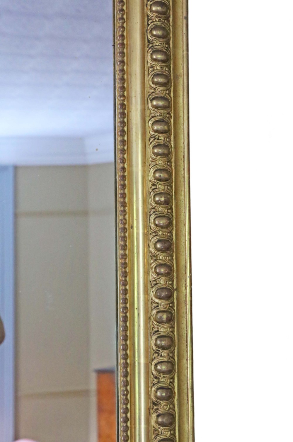 19th Century gilt mirror overmantle wall View V