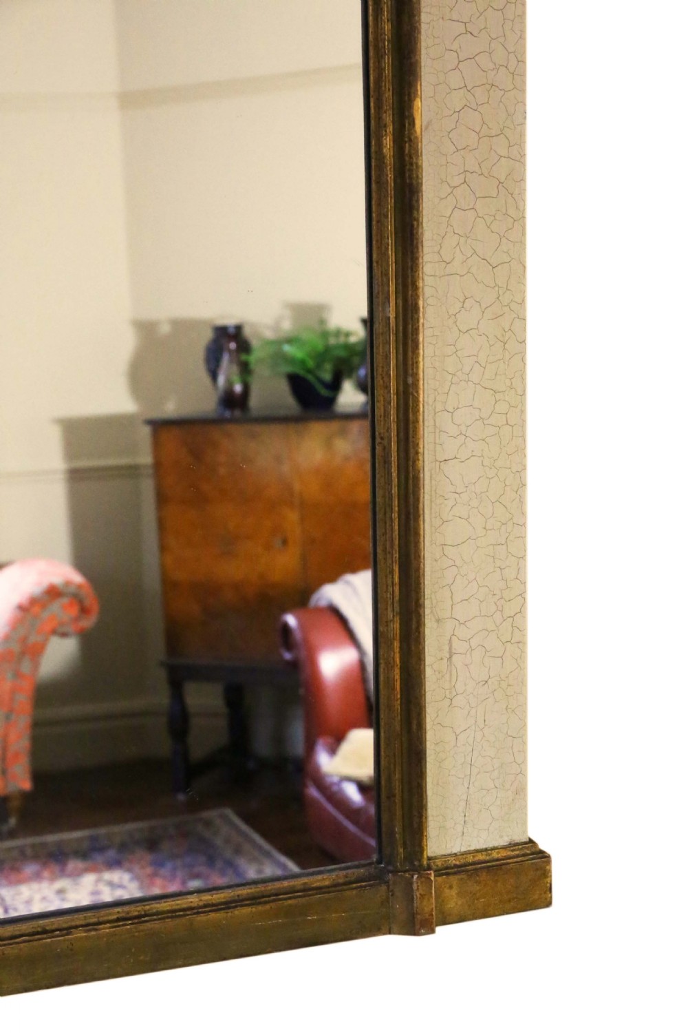 Gilt full height wall trumeau mirror  View VI